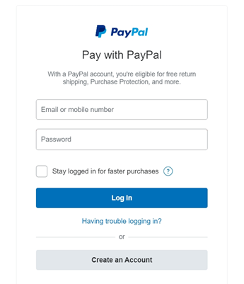 project status paypal