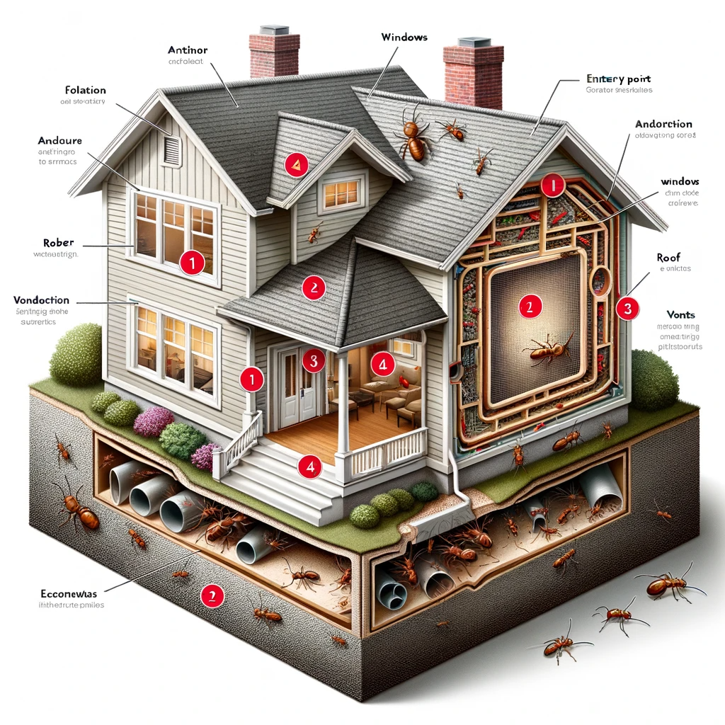 A-detailed-cutaway-view-of-a-house-showing-potential-entry-points-for-pests-like-the-foundation-windows-roof-and-vents