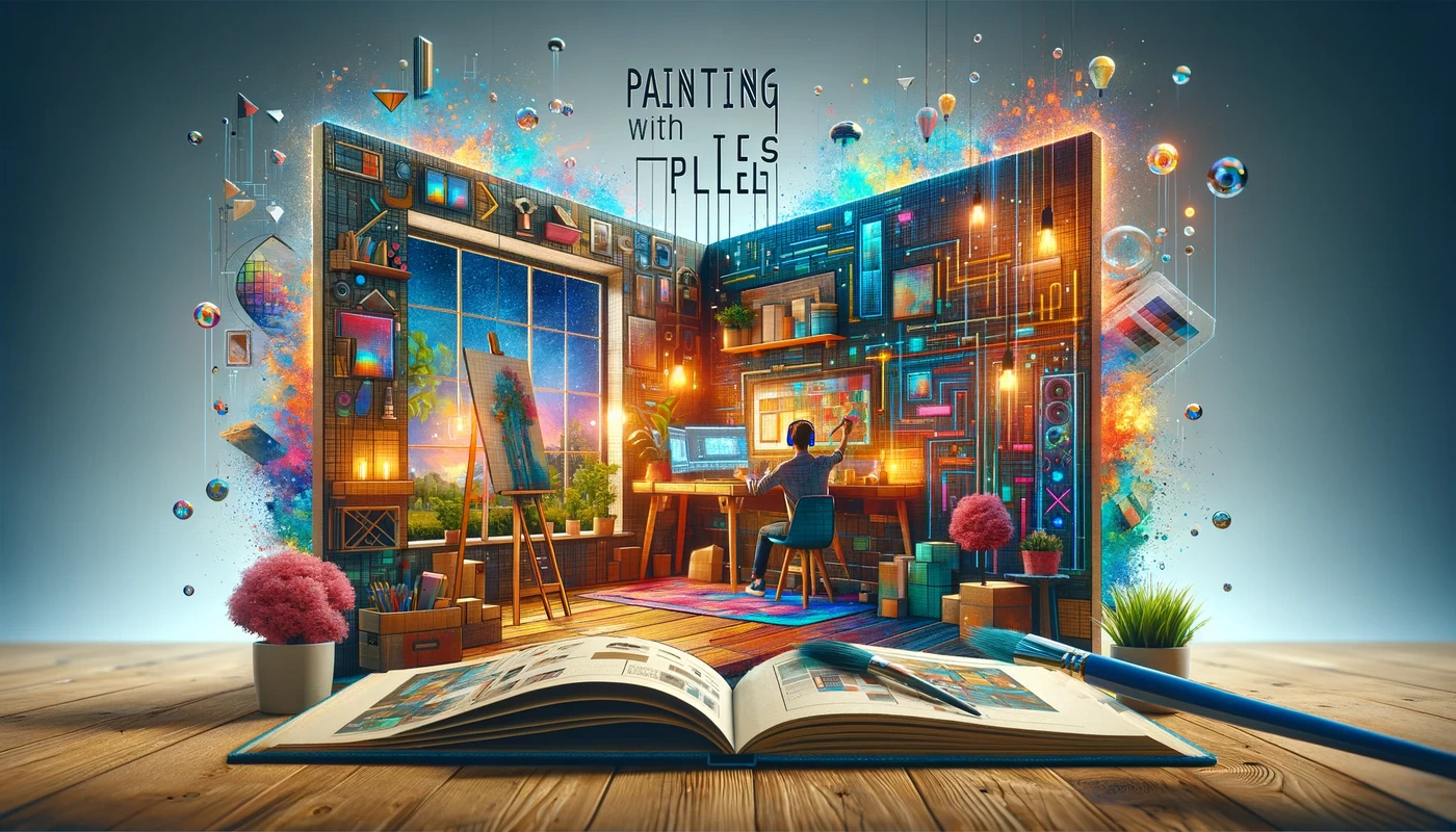 A-creative-and-vibrant-image-for-the-chapter-Painting-with-Pixels--Digital-Solutions-for-Home-Decor-Challenges-The-image-should-depict-the-innovat